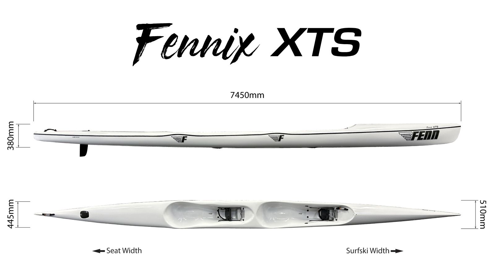 FENN FENNIX XT S DOUBLE - קיאק סרפסקי