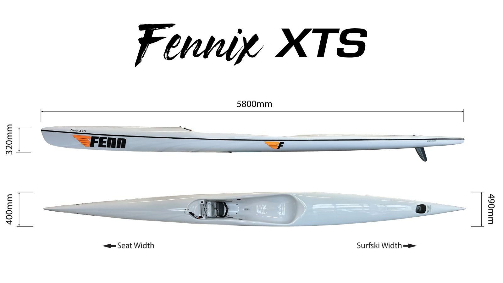 FENN FENNIX XTS - קיאק סרף סקי